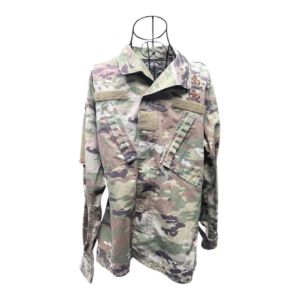 U.S. Air Force  Jacket Medium Green Tan Digital Camouflage Utility Coat‎